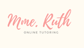 FRENCH TUTORING WITH MADAME RUTH